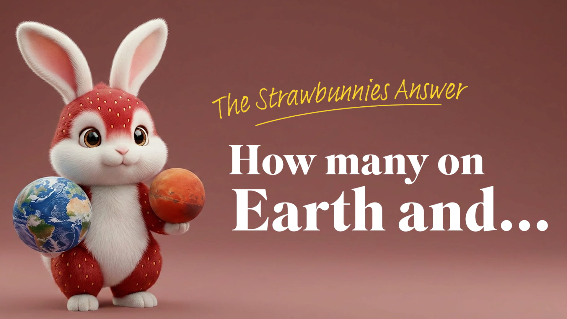 How many people live on Earth and Mars, combined?