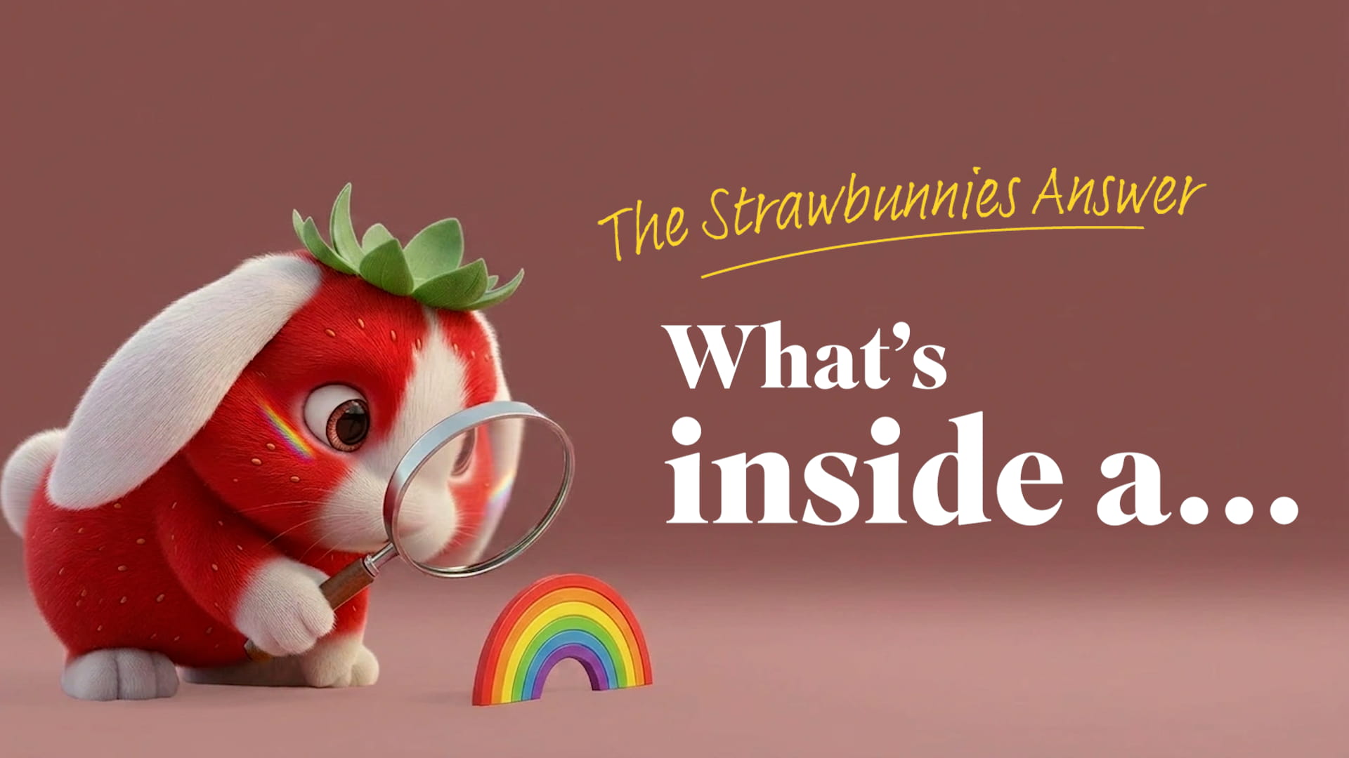 What's inside a rainbow?